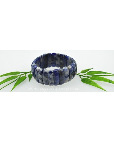 Sodalite bracelet l'âge de pierre vevey