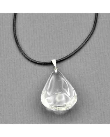 Cristal de roche pendentif