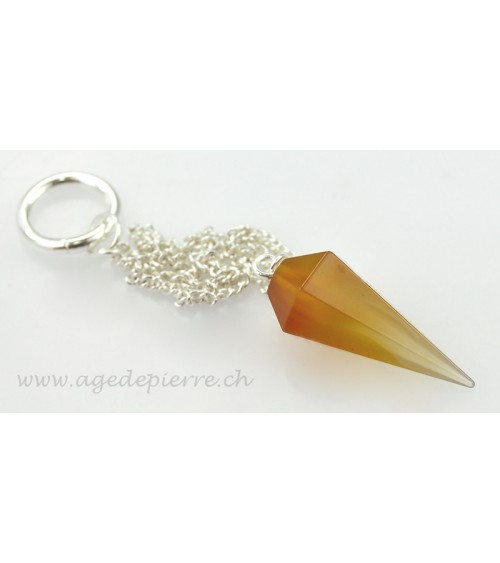 Cornaline pendule