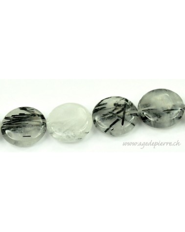 Quartz tourmaline rang de perles l'Âge de pierre Vevey