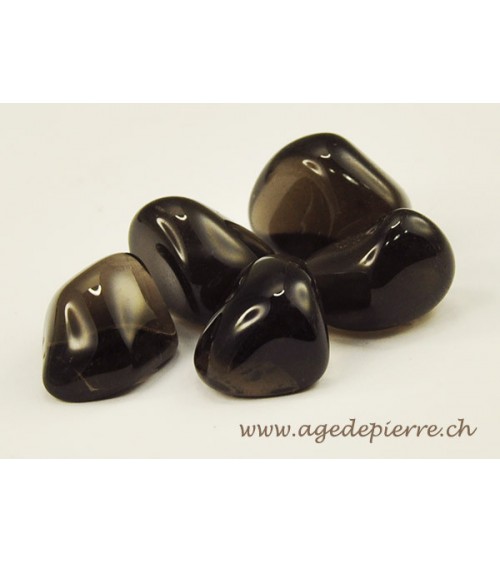 Obsidienne larme d'apache galet