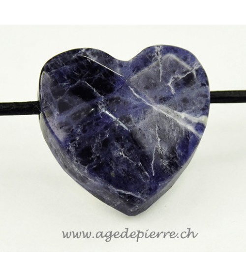 coeur en sodalite l'âge de pierre vevey