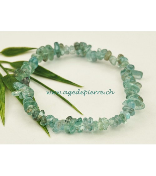 Apatite bracelet chips