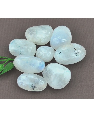 Labradorite blanche galet