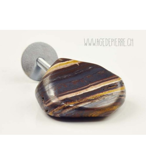 Bouton de meuble en oeil-de-fer