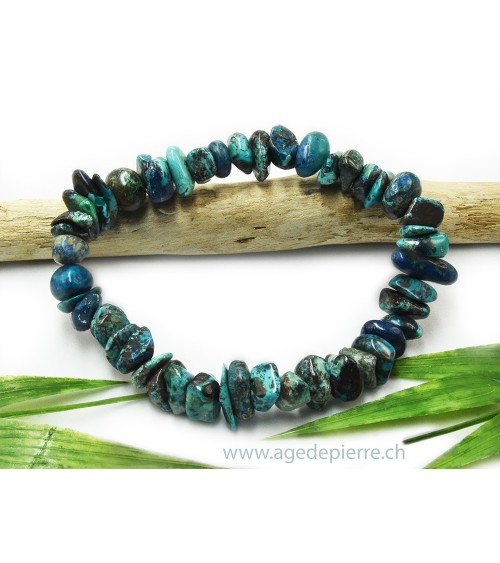Chrysocolle bracelet chips