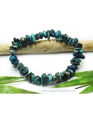 Chrysocolle bracelet chips