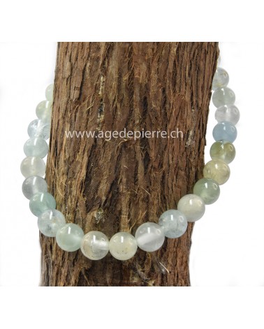 bracelet en aigue marine