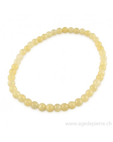 Aragonite bracelet