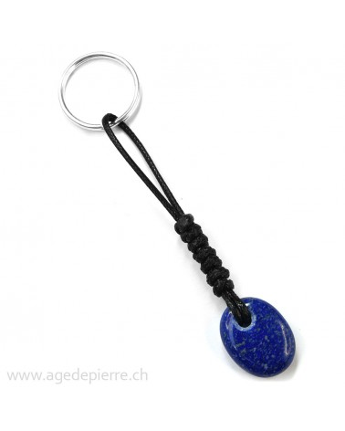 Porte-clés avec lapis lazuli