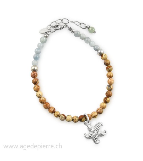 aigue marine bracelet