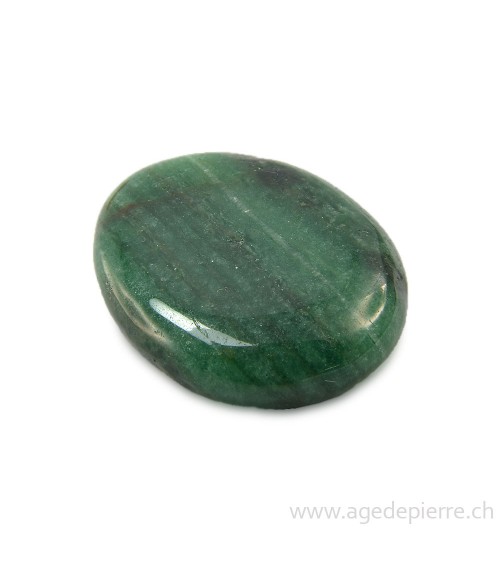 Aventurine verte mini galet plat