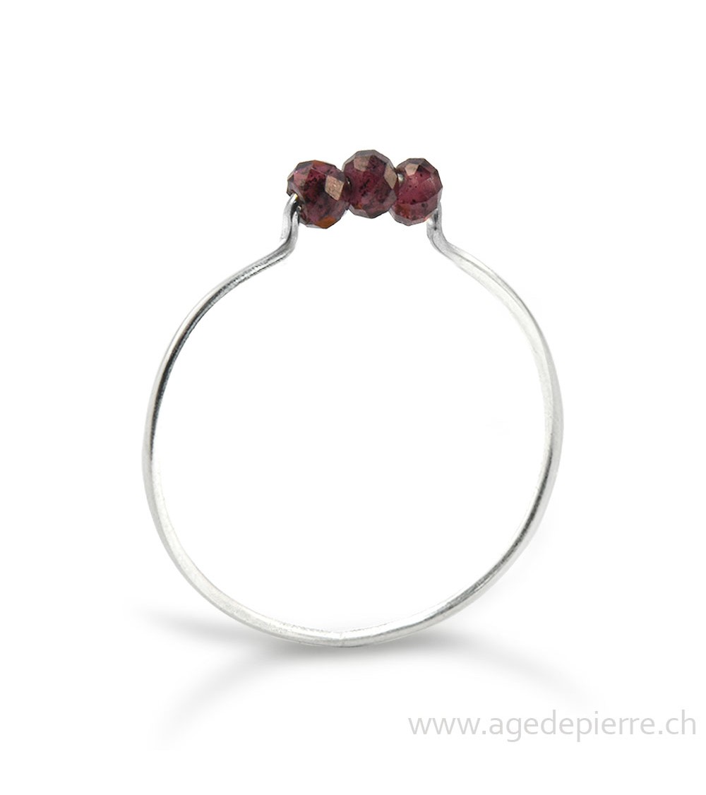 Grenat bague