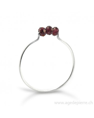 Grenat bague