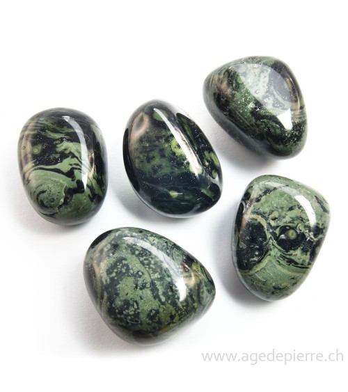 Galet de jaspe kambamba (eldarite)
