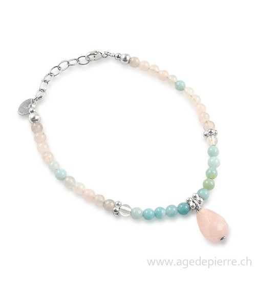 bracelet avec amazonite