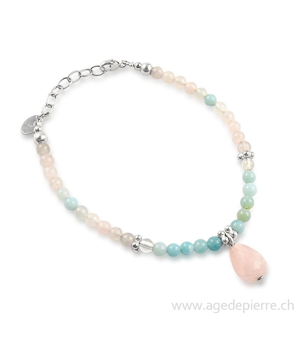 bracelet avec amazonite