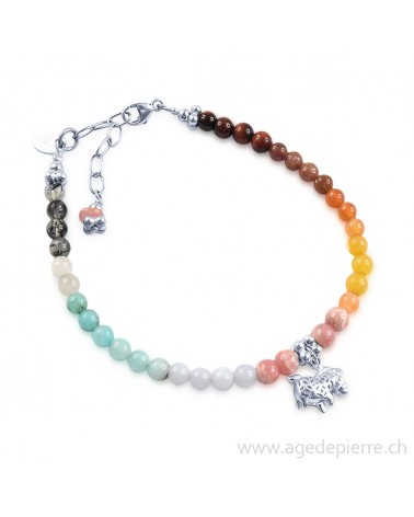 bracelet avec amazonite