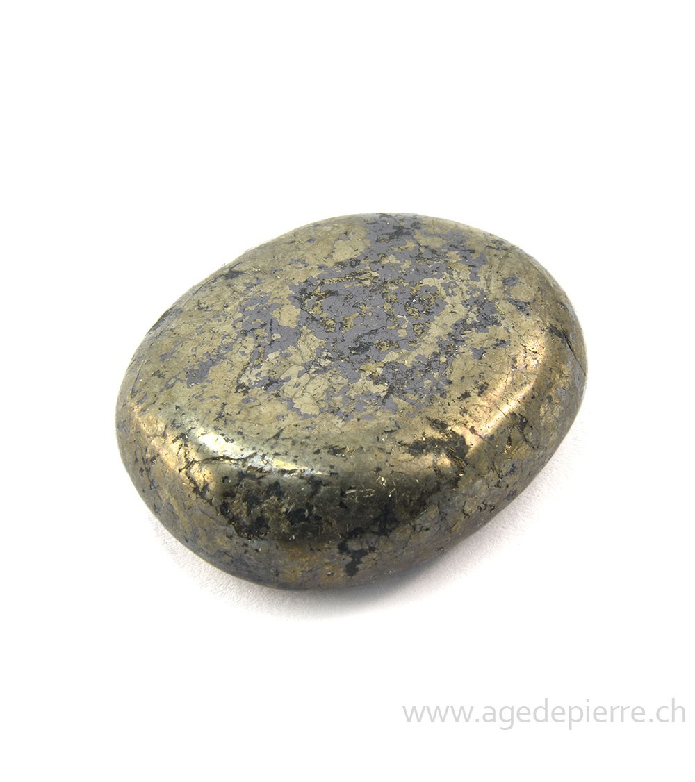 Pyrite galet plat mini