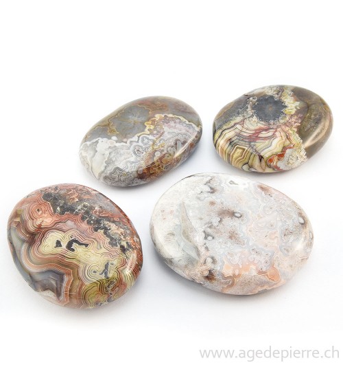 Agate crazy lace galet