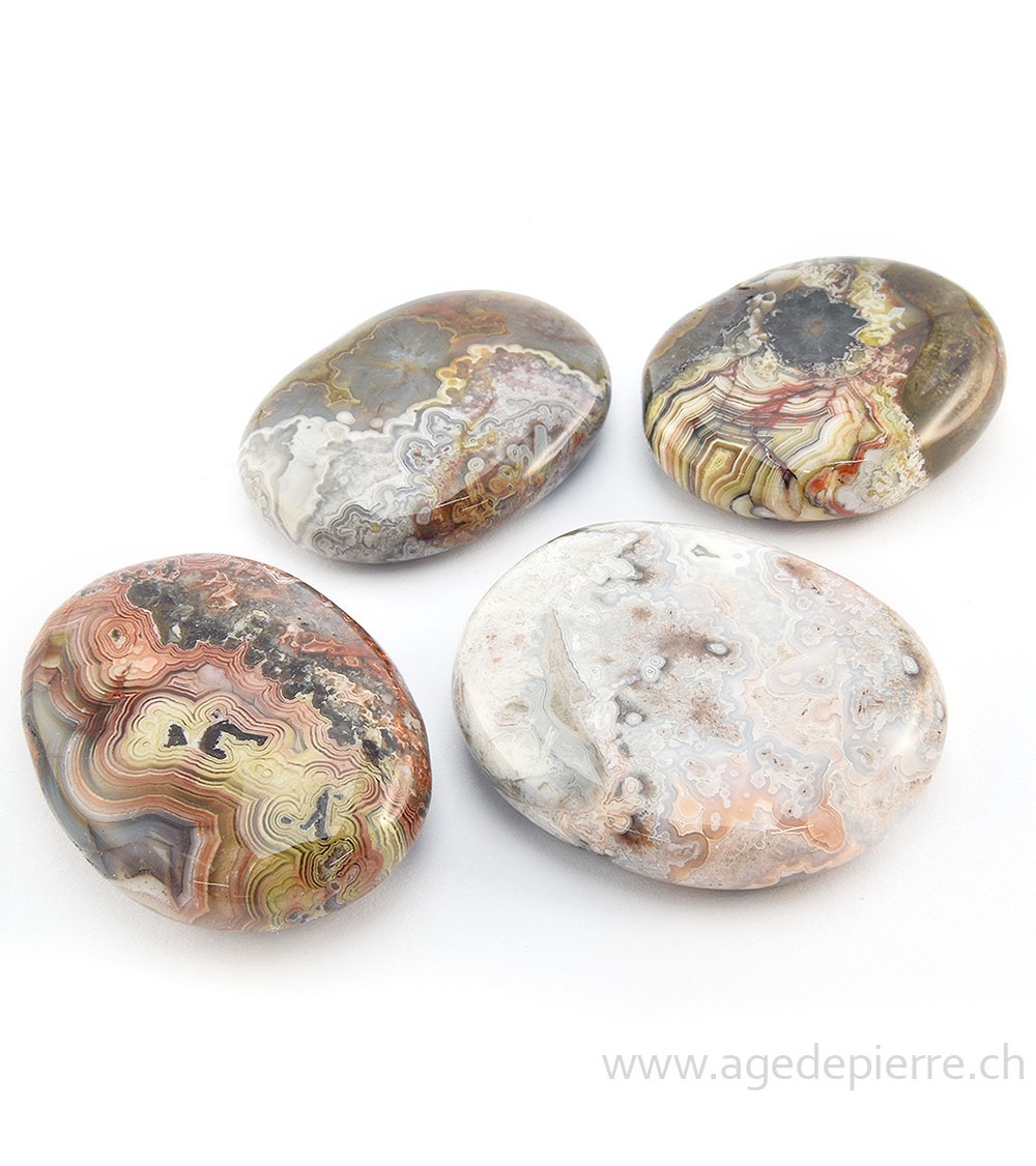 Agate crazy lace galet