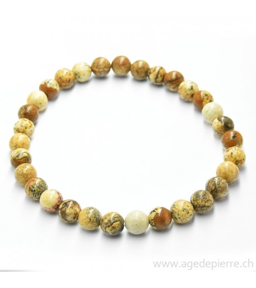Jaspe paysage bracelet