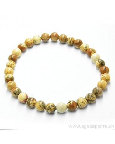 Jaspe paysage bracelet