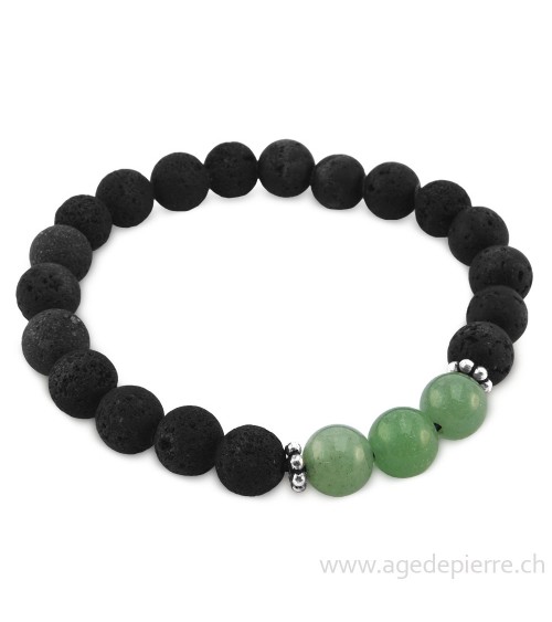 Bracelet OLIVE avec perles de 8mm