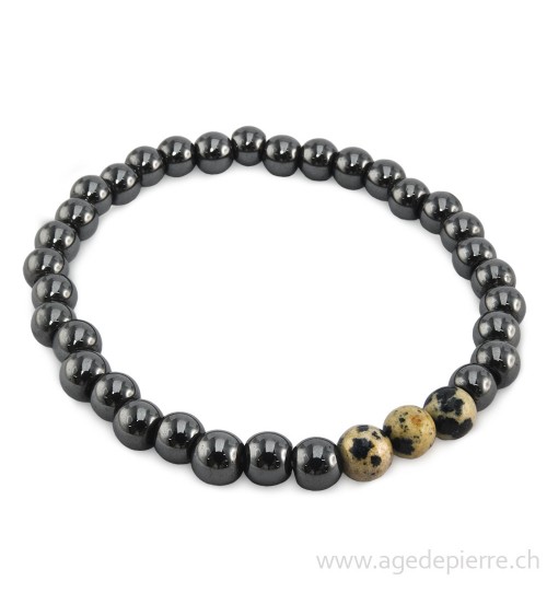 Bracelet avec hématite
