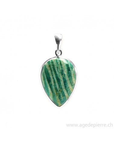 pendentif en amazonite