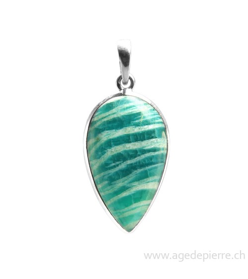 pendentif en amazonite