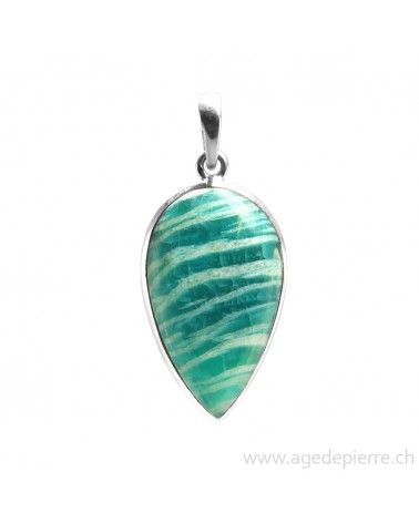 pendentif en amazonite