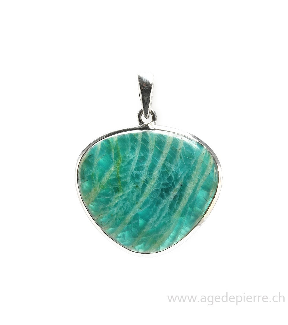 pendentif en amazonite