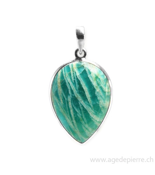 pendentif en amazonite