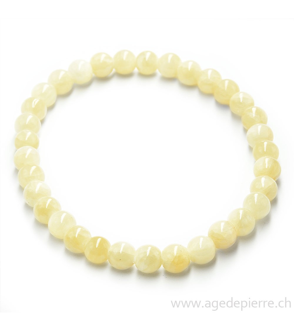 Aragonite bracelet