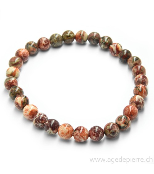Jaspe léopard bracelet