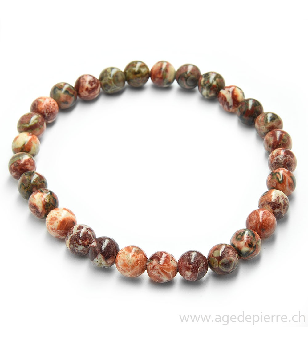 Jaspe léopard bracelet