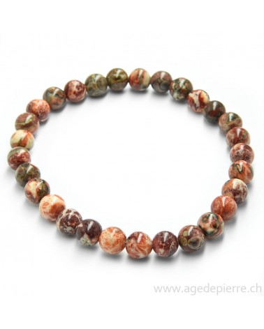 Jaspe léopard bracelet