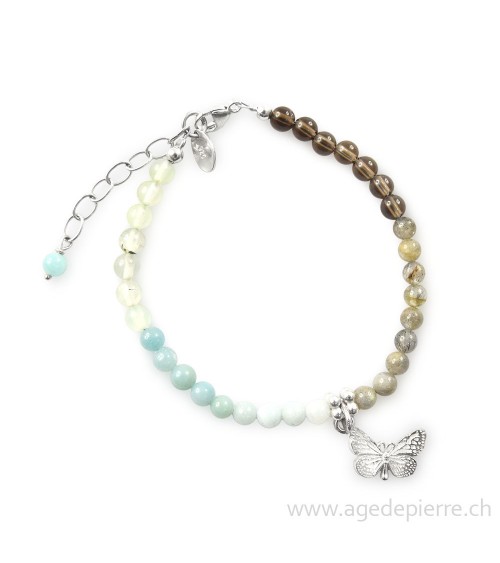 bracelet avec amazonite