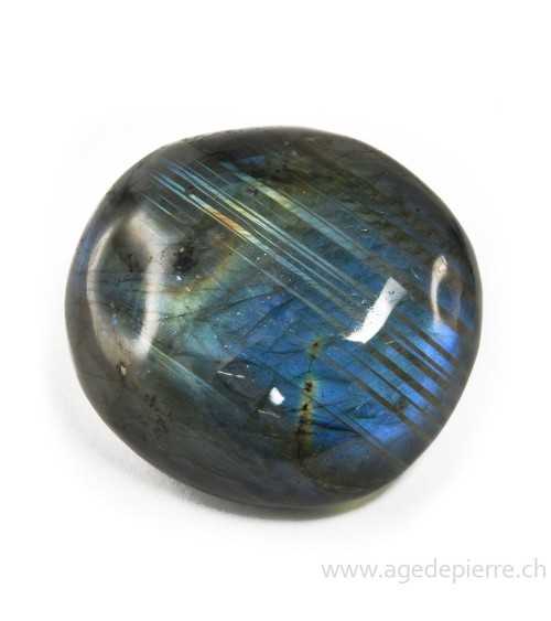 Labradorite grand galet rond