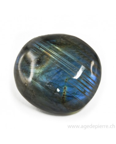 Labradorite grand galet rond