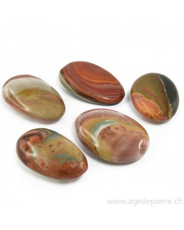Jaspe polychrome galet