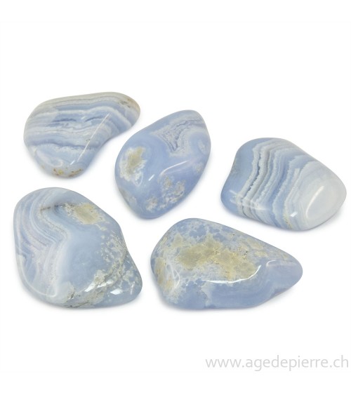 agate blue lace l'Âge de pierre Vevey