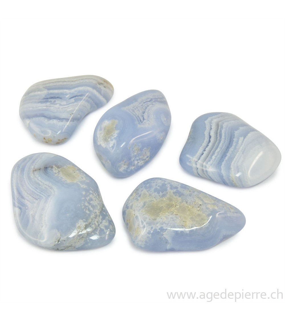 agate blue lace l'Âge de pierre Vevey