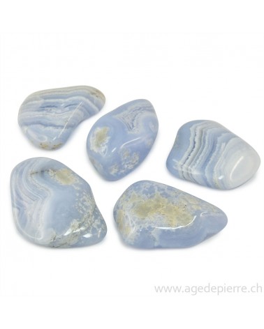 agate blue lace l'Âge de pierre Vevey