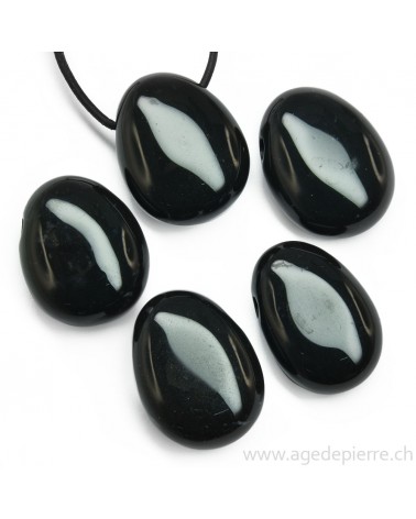 Onyx pendentif pierre percée