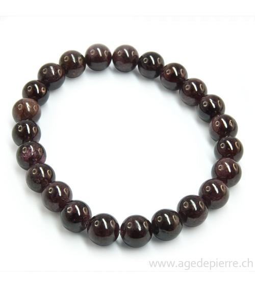 Bracelet en grenat