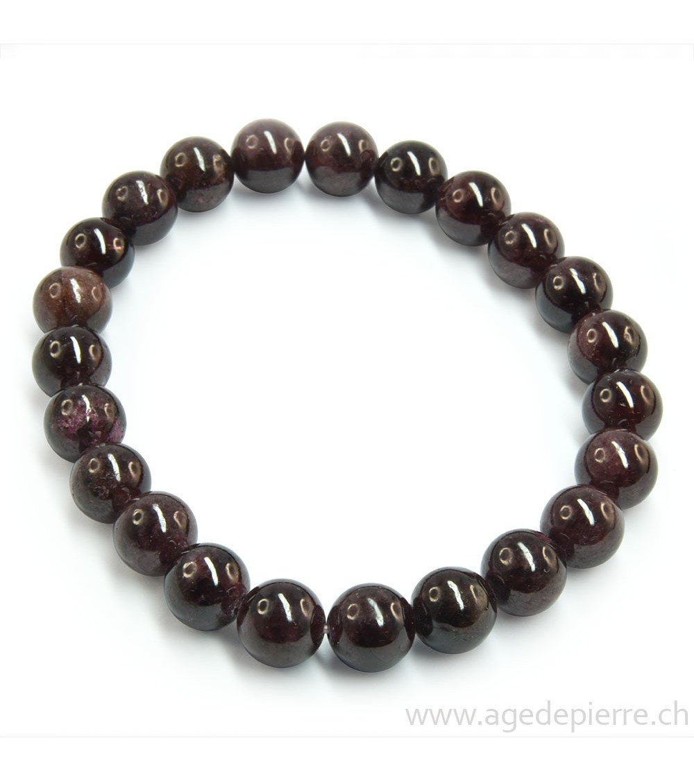 Bracelet en grenat