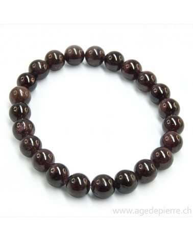 Bracelet en grenat