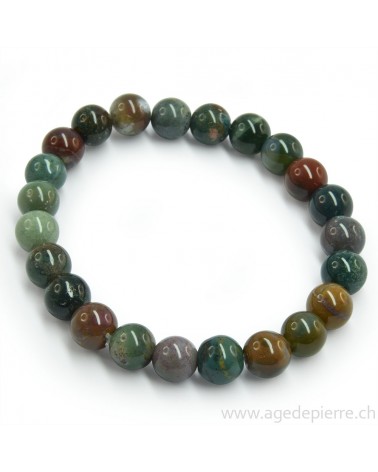 Bracelet agate l'Âge de pierre Vevey